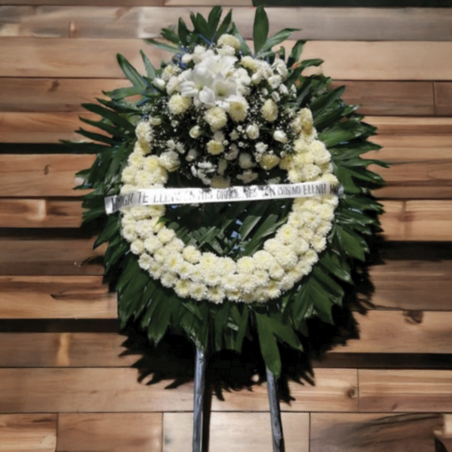 Corona varias flores