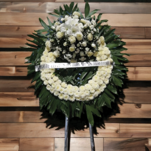 Corona varias flores