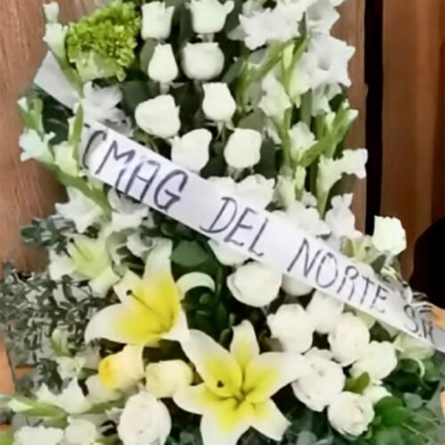 Arreglo lateral blanco