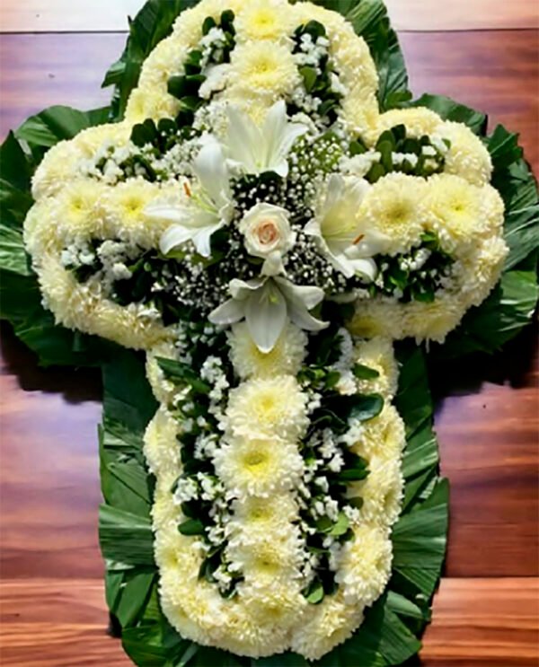 Cruz blanca clásica