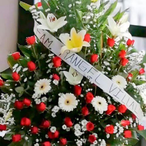 Arreglo lateral rojo