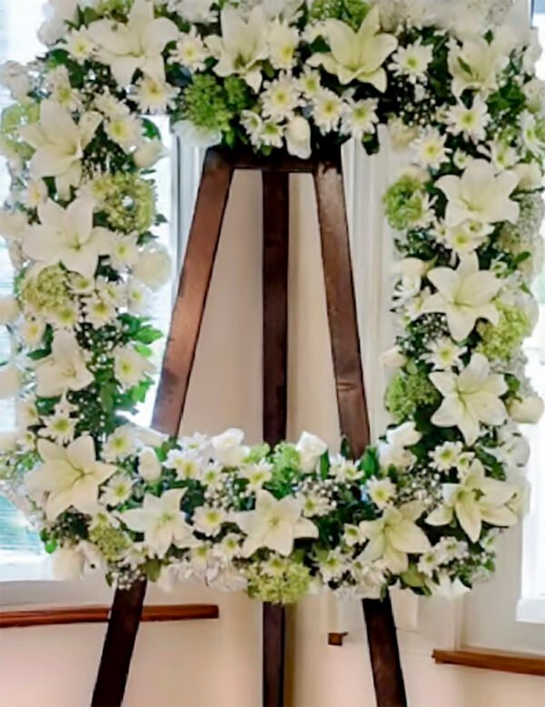 Cuadro portaretrato blanco