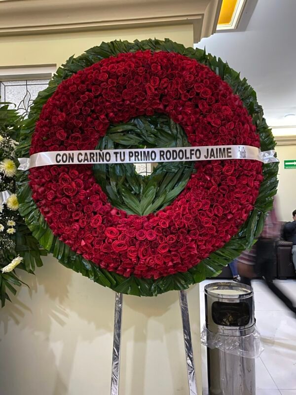 Corona premium rosas blancas o rojas