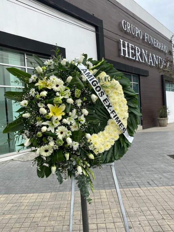 Corona copete lateral